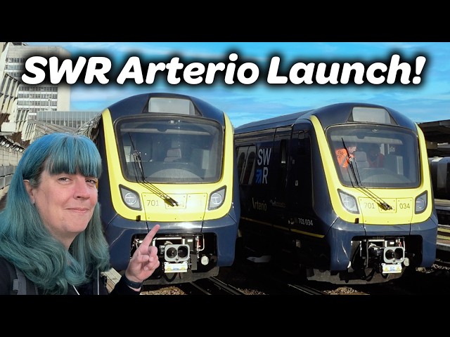 SWR invited me the launch of their new Arterio trains!