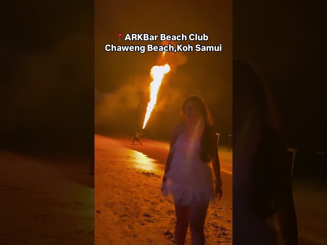 ArkBar Beach Club, Koh Samui #viralvideo #couplegoals #thailand #partyvibes #party #travel #couple