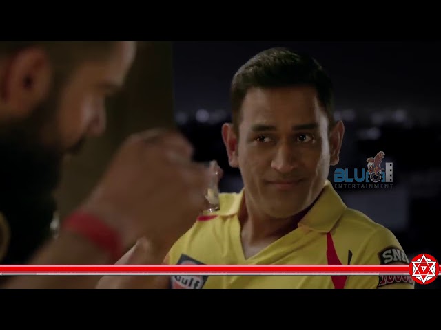 Dhoni and kohli about Janasena IPL special edit