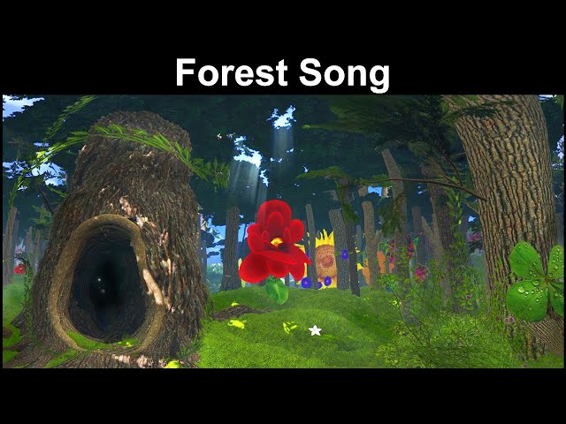 Forest Song  -  (Created and filmed  in VR with the ColoryVR/Engine)