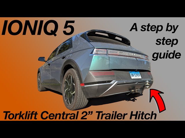 How to Install a Trailer Hitch by Torklift Central | Hyundai Ioniq 5