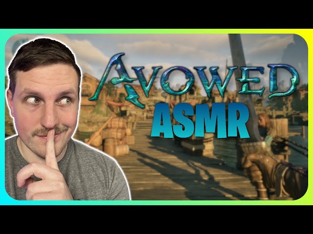 (ASMR) Avowed Relaxing Gameplay First Look! | The New Skyrim?!