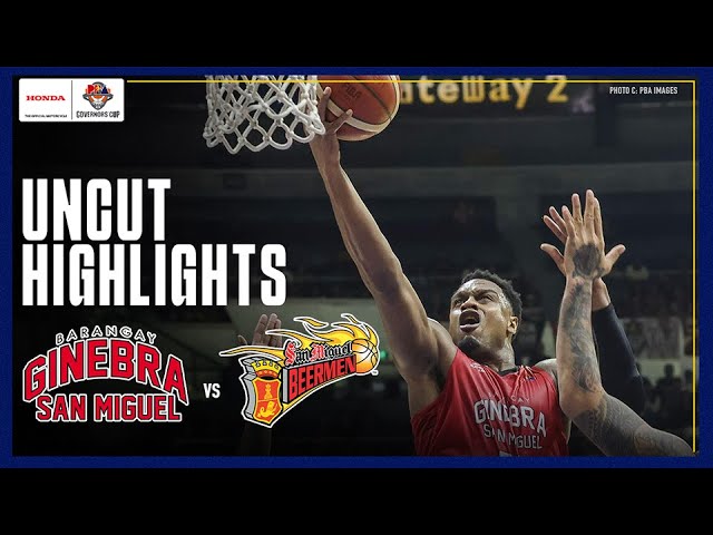 UNCUT VERSION of Brgy. Ginebra's VICTORY vs San Miguel 👑 |PBA SEASON 49 GOVERNORS' CUP SEMIS GAME 6