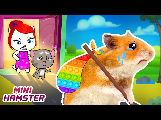 Don't Go Away, Hamster! Please Come Back with Talking Tom - Angela Angry