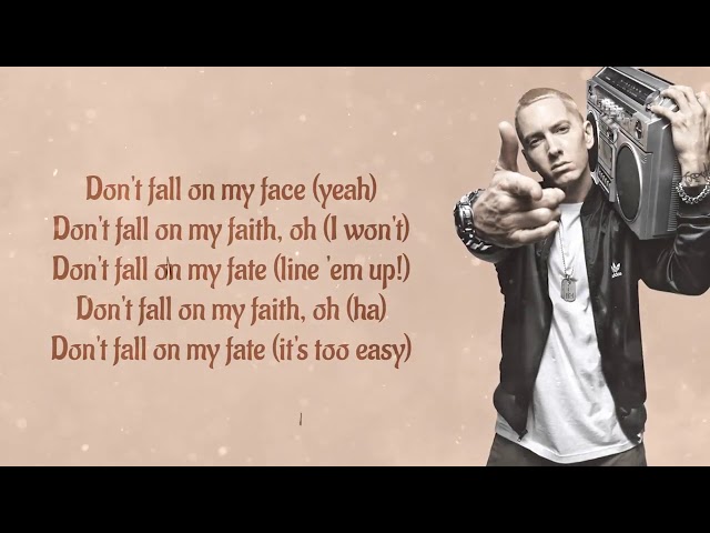 Fall   Eminem Lyrics Video #Love