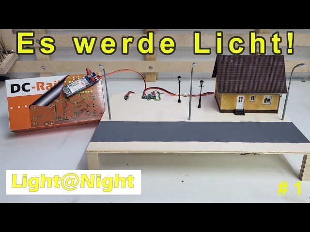 Light control for model railway #1 | Light@NightEasy from Railware