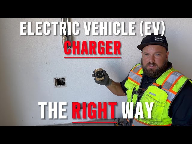 Electric Vehicle (EV) Charger | THE RIGHT WAY to install a 240 volt level 2 plug/receptacle