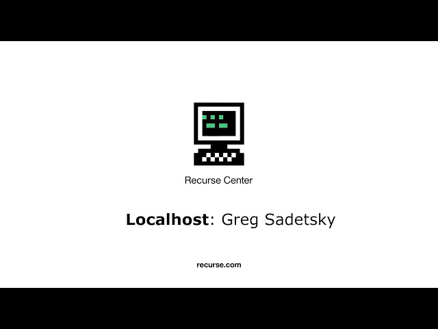 Localhost: Greg Sadetsky and disco