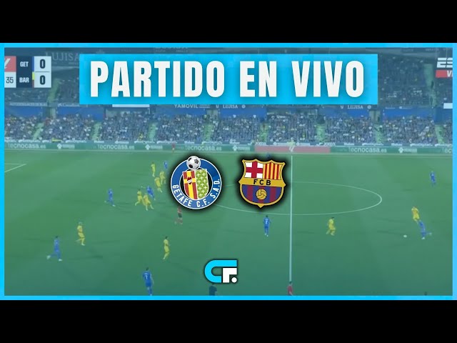 🔴Getafe vs Barcelona En Vivo y En Directo 🔥 La Liga  - Jornada 20🏆