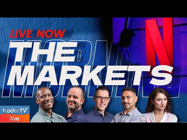 More NETFLIX & ALL-Time Highs👀🔥 Bitcoin Back To $100K❗| Jan 23 MORNING Live Trading