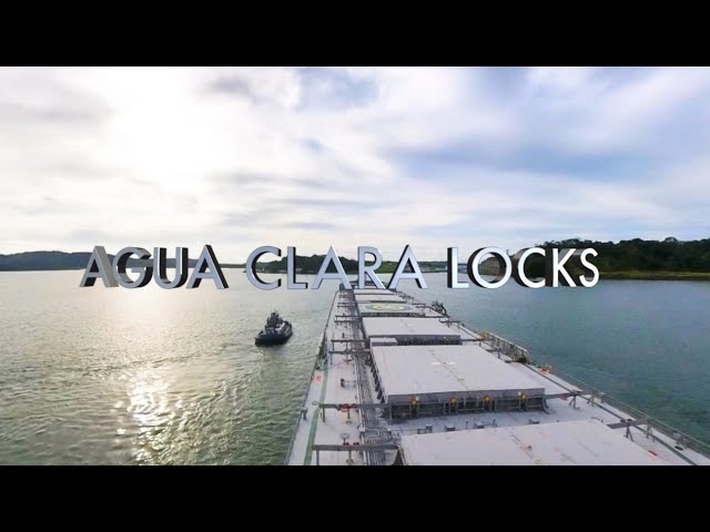 Panama Canal | Agua Clara Locks | 360º Video | Time Lapse