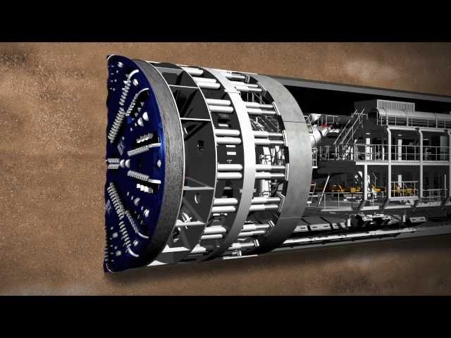 Meet Crossrail's giant tunnelling machines