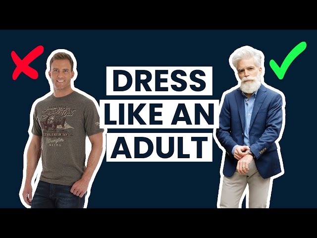 How to Dress Well in Your 40s, 50s and Beyond | Older Guy Style Tips