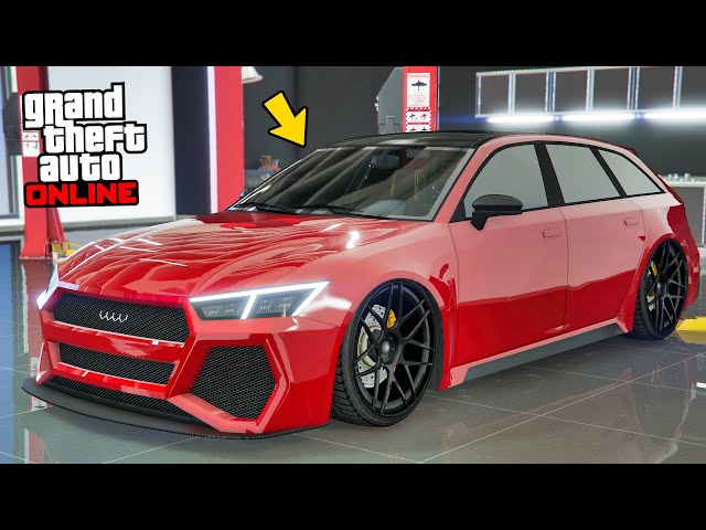 OBEY ARGENTO (Audi RS6 Avant) | GTA 5 Vehicle Customization