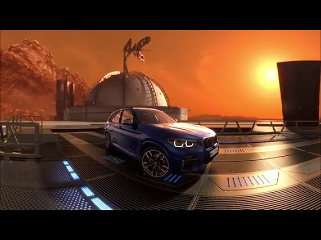 BMW X3 On a 360°mission to mars; A virtual testdrive