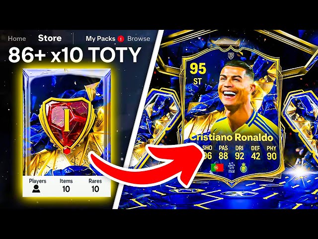 RANK 1 TOTY CHAMPS REWARDS! 😱 FC 25 Ultimate Team