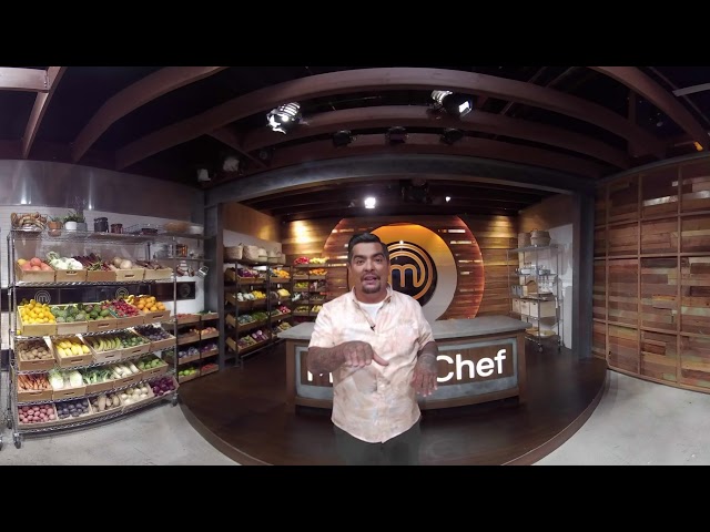 360° Set Tour with Chef Aarón Sánchez | MASTERCHEF