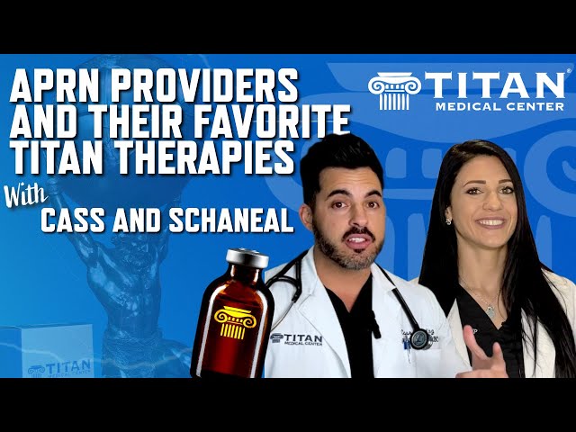 Titan Medical Center APRN providers Schaneal & Cass talk about their favorite Titan therapies!.