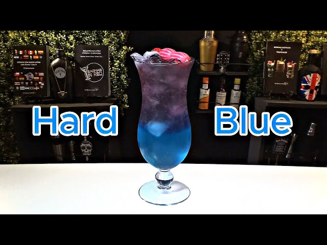 How to make the delicious HARD BLUE DRINK 🌌