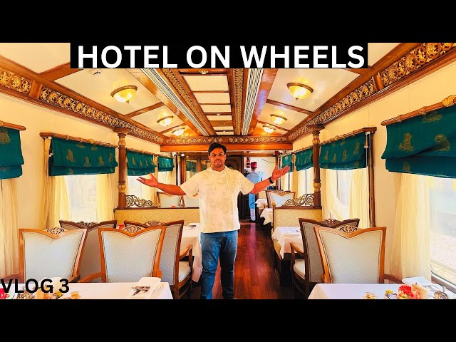 5N/6D TOP LUXURIOUS GOLDEN CHARIOT TRAIN Journey | India’s Most Expensive Luxury Train Ride