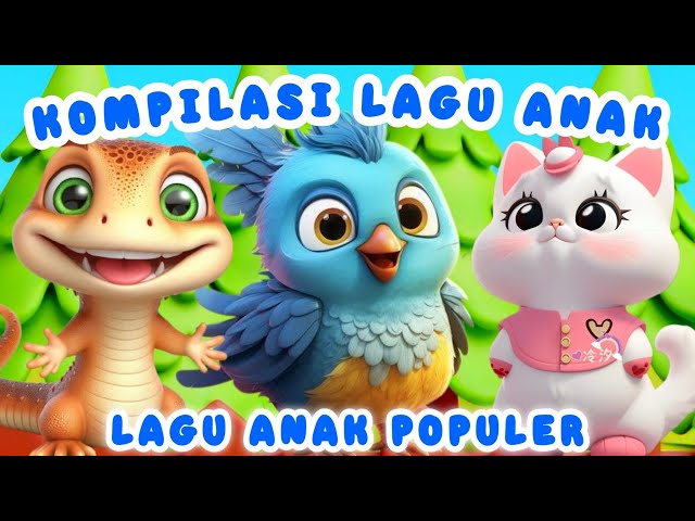 CIT CIT CUIT - CICAK CICAK DI DINDING - ANAK KUCING MEONG MEONG - LAGU ANAK POPULER | OliKids