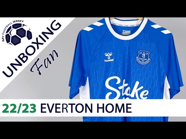 Everton Home Jersey 22/23 (JJSport24) Fan Version Unboxing Review