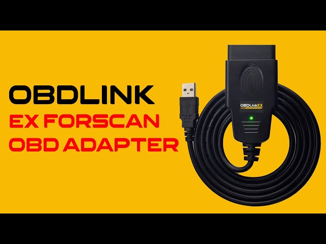 OBDLink EX FORScan OBD Adapter