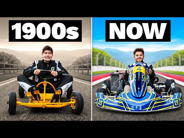 We Raced 100 Years Of Go Karts