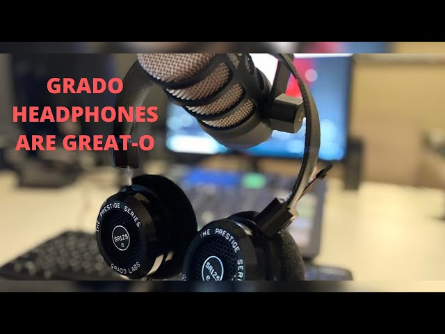 BEST Monitoring Headphones - Grado SR125e