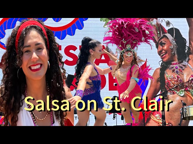 Salsa on St. Clair. 🇨🇦 Parade. Toronto.