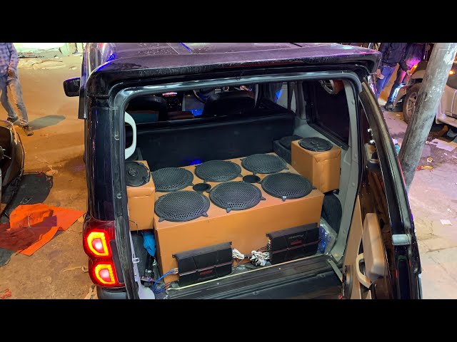 Installed 6 Woofers Inside Mahindra Scorpio | Mahindra Scorpio Audio Upgraded