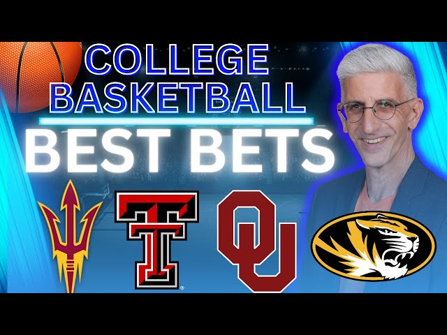 College Basketball Predictions | Arizona State vs Texas Tech | Oklahoma vs Missouri | CBB Picks 2/12