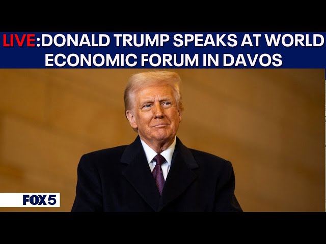 LIVE: President Donald Trump speaks at World Economic Forum in Davos