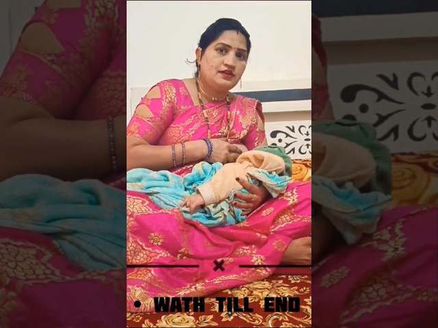 Baby ne breastfeeding karte hue rone lga ll latestvideo2025 ll new breastfeeding video