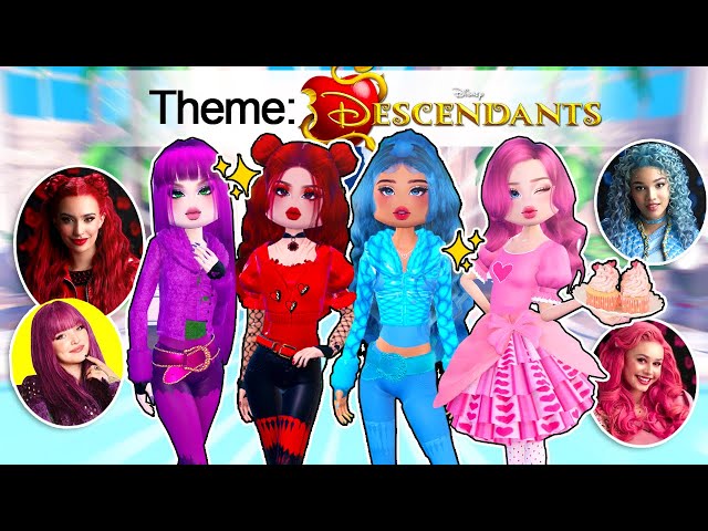 Buying DISNEY DESCENDANTS Themes in DRESS to IMPRESS!