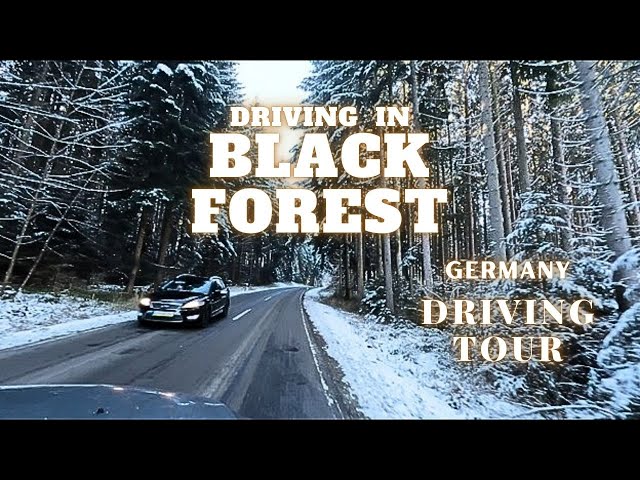 4K A ROAD TRIP | DRIVING IN BLACK FOREST | GERMANY 🇩🇪 | DRIVING TOUR