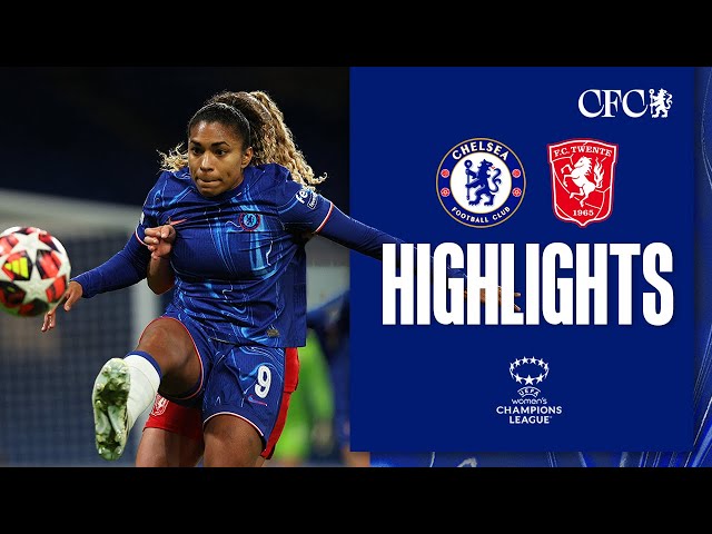 Chelsea Women 6-1 FC Twente Women | HIGHLIGHTS & MATCH REACTION | UWCL 2024/25