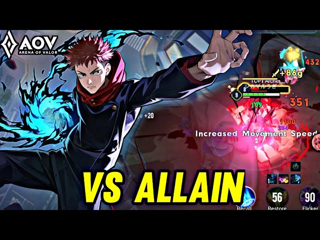 AOV : BIRON GAMEPLAY | VS ALLAIN - ARENA OF VALOR LIÊNQUÂNMOBILE ROV