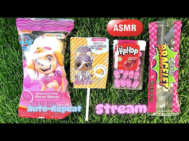 ASMR Relaxing Candy Unboxing | Marshmallow Paw Wow & Lol Surprise Lollipops (No Talking) 🍭🍫