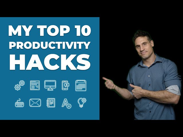 How to be MORE PRODUCTIVE at work