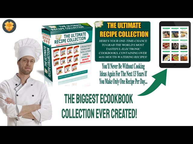 The Ultimate eCookbook collection - +4650 delicious meal ideas.