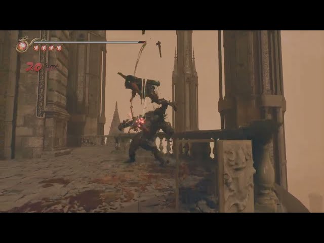 Ninja Gaiden 2 Black - EASY 100 Hits Combo/"Chain of 100 Slashes" Trophy