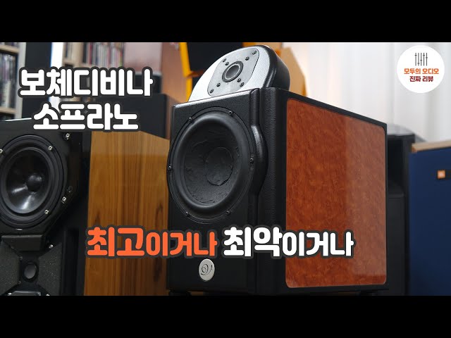 잘하면 최고 여차하면 최악 -보체디비나 소프라노 스피커 리뷰-