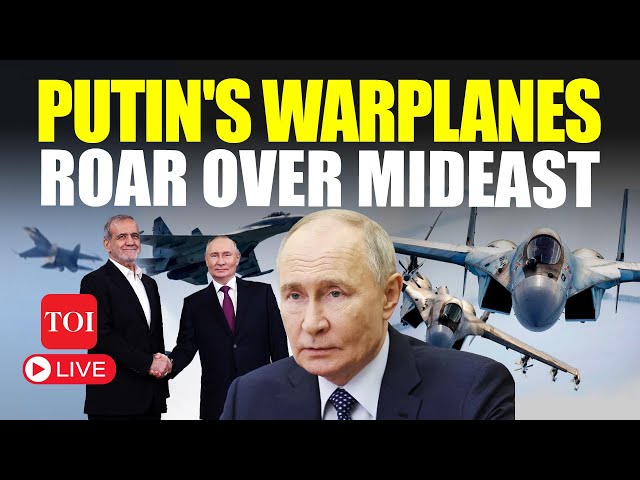 LIVE: Russian Warplanes In Gaza? Israel, US In Shock After Putin's Warplanes Arrive In...