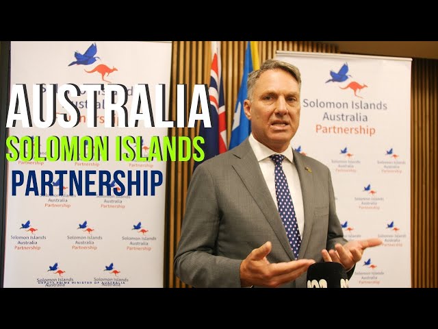 Australia-Solomon Islands Partnership: Key Announcements in Honiara.