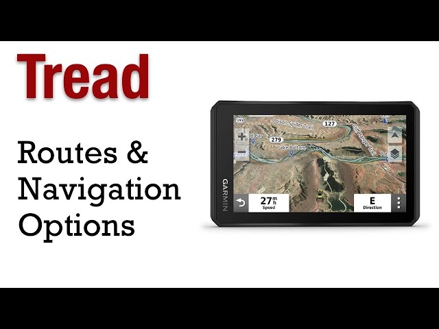 How To Use Garmin Tread - Routes