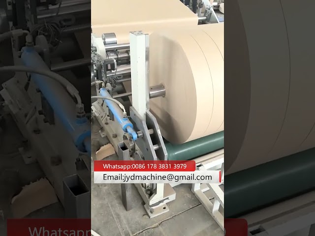 Automatic Paper Slitting And Rewinding Machine