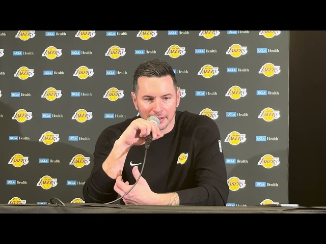 JJ Redick Talks LeBron James, Luka Doncic & More After Lakers Win Over Clippers