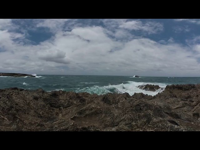 Waves at O'ahu north-east coast (360°)