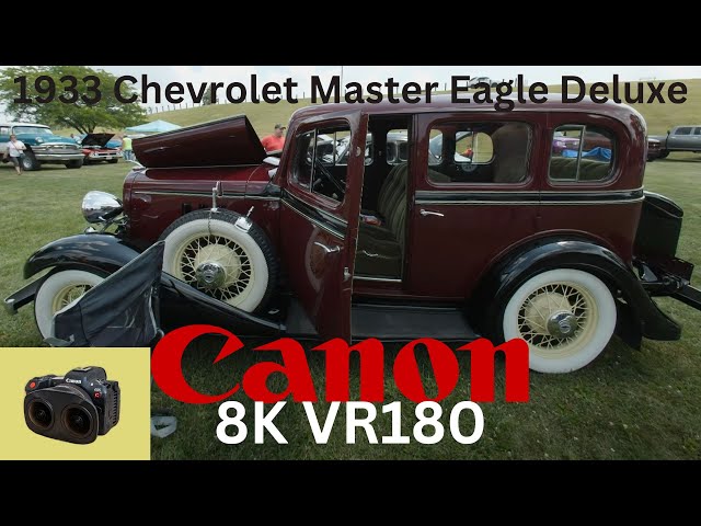 1933 Chevrolet Master Eagle Deluxe at McComb Cookie Festival 2023 Canon 8K60 VR180